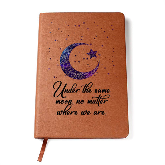 Journal Design Under the Same Moon Leather Journal