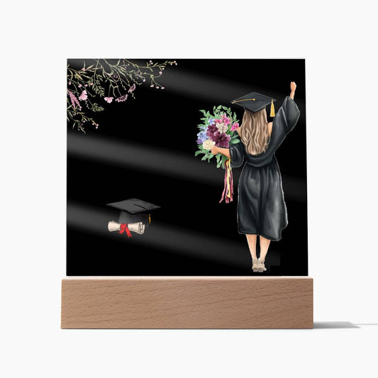 Daughter-Graduation Square Plaque