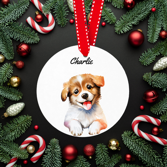 Customized Pet Christmas Ornament